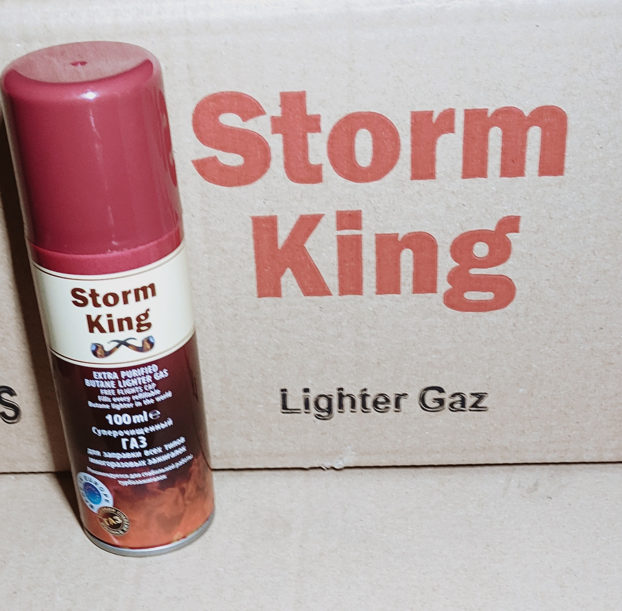 Газ для запальничок Storm King 100 ml