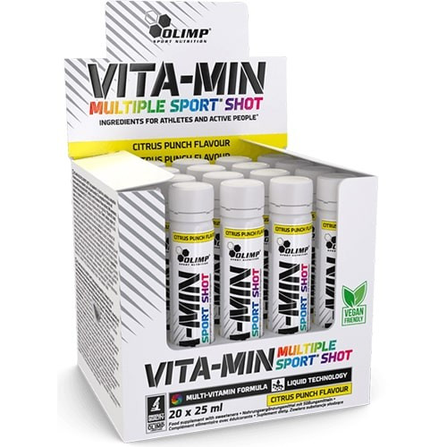 Olimp Vita-Min Multiple Sport Shot 20 x 25 ml, фото 1