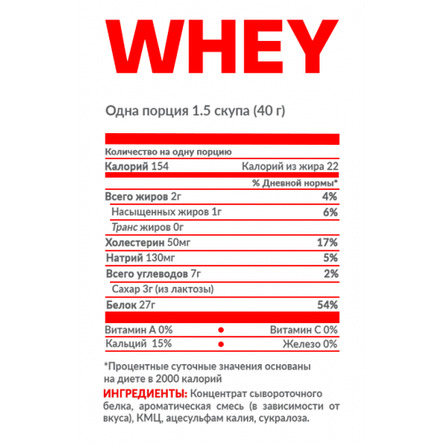 Сироватковий протеїн Nosorog Whey (Biscuit) 1 kg, фото 2