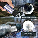 Фільтр портативний для води туристичний похідний Water Filter Straw на 3000 л Синій, фото 10