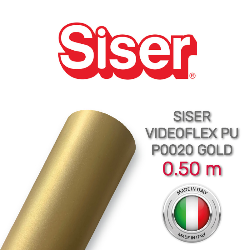 Siser Videoflex PU P0020 Gold (Плівка для термопереносу золота)