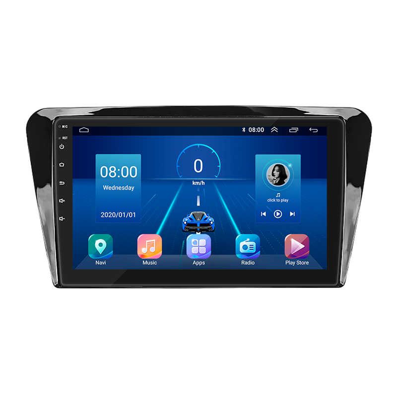 Штатна магнітола 10" Lesko для Skoda Octavia III (A7) Рестайлінг 2017-2020 2/32Gb/ 4G/ Wi-Fi Premium Шкода