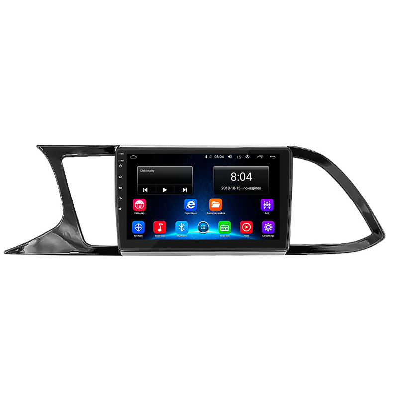 Штатна магнітола 9" Lesko для SEAT Leon III 2012-2016 2/32Gb/Wi-Fi Optima Сіат 4 шт., фото 1