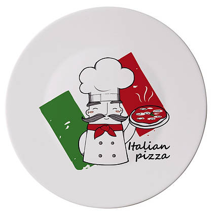 Блюдо для піци кругле Bormioli Rocco Ronda Pizza Chef (33 см, 1045 мл), фото 2