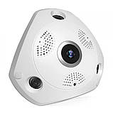 Стельова камера відеоспостереження CAMERA V300 VRCAM спостереження для дому з ик підсвічуванням WIFI IP, фото 3