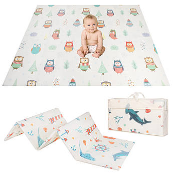 Килимок дитячий ігровий Springos 200 x 150 x 1 см складаний KM0001