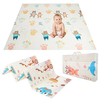Килимок дитячий ігровий Springos 195 x 180 x 1 см складаний KM0002
