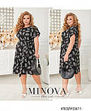 Жіноче літнє плаття No2367-1-Чорний, фото 2