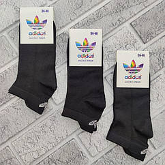 Шкарпетки жіночі короткі весна/осінь спортивні мікрофібра SPORT A р.36-40 чорні 30034537