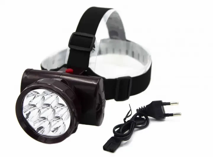 Налобний ліхтарик Yajia/Luxury 1858-7.7LED, поворотний