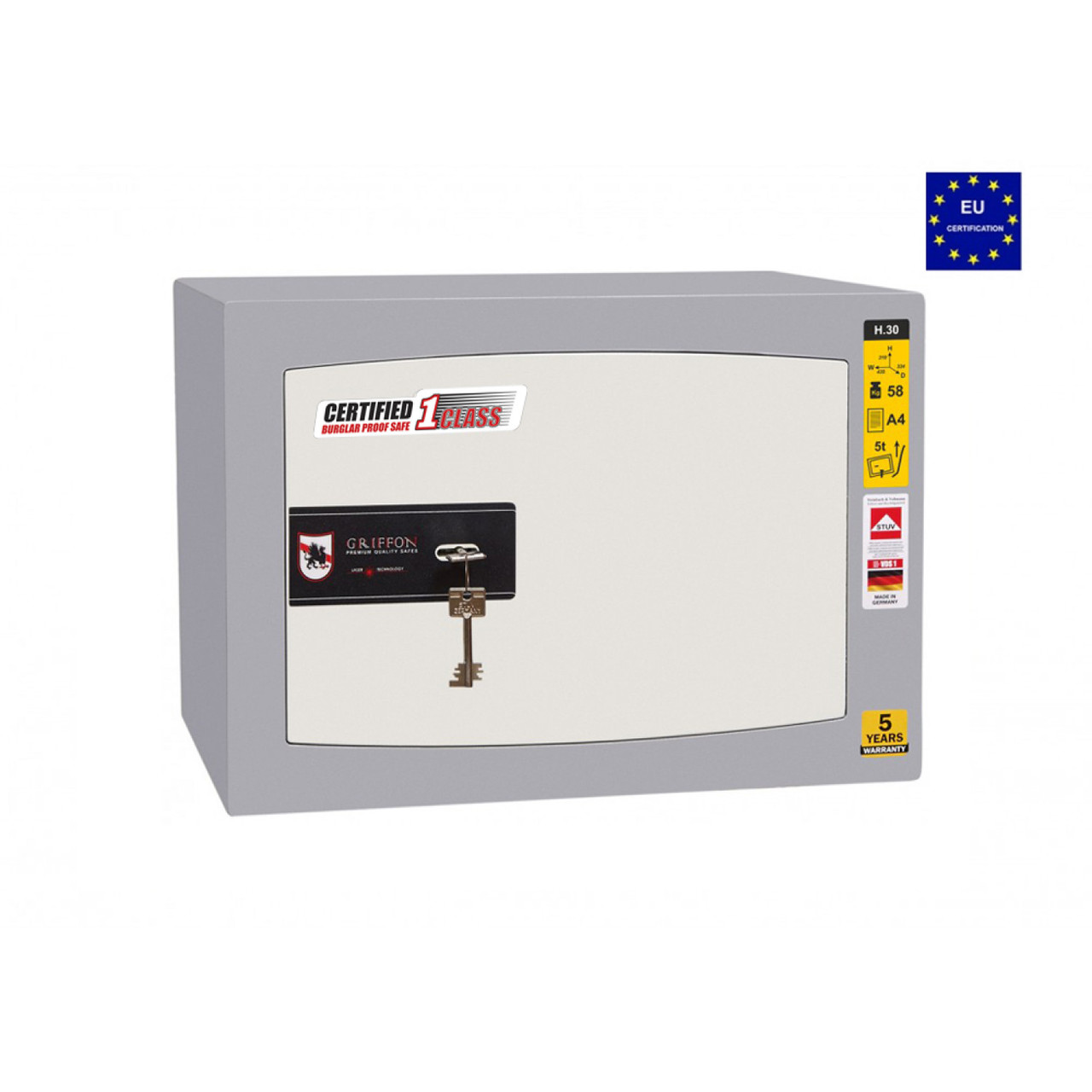 Сейф зламостійкий H.30.K.T, фото 1