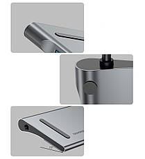 USB-Хаб Baseus Type-C - PD + 2 х HD4K + VGA +RJ45 +SD + TF + 3 х USB Сірий (CATSX-G0G), фото 6