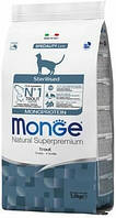 Сухой монопротеиновый корм для стерилизованных кошек Monge (Монж) cat Monoprotein Sterilised с форелью 400 гр