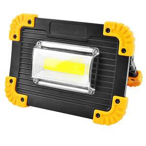 Прожектор світлодіодний L811-20W-COB+1W, ЗП micro USB, 2x18650/3xAA, Power Bank,