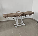 Педикюрне крісло-кушетка для нарощування вій для косметолога Кушетка косметологічна для педикюру BS-007, фото 3