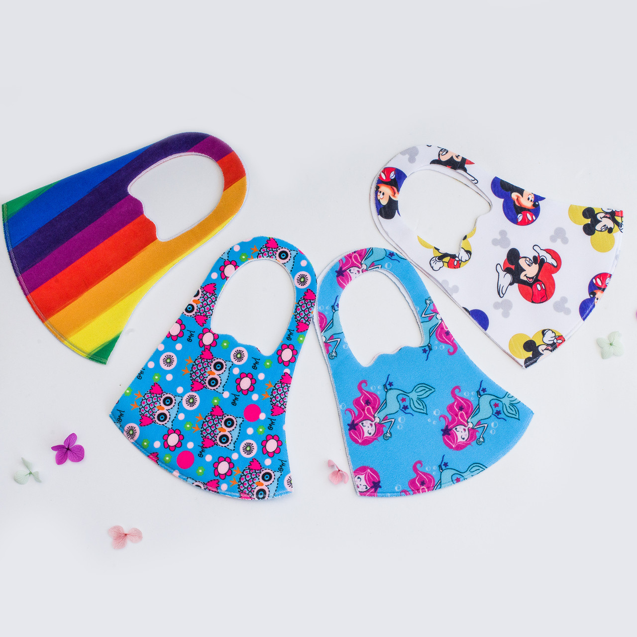 Маска-піта дитяча багаторазова з малюнками., фото 1