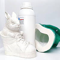 Суперм'який силікон СФ 5 (5 ШорА). Міцний, м'який силікон для заливки форм для гіпсу, мила, воску. Уп. 1 кг