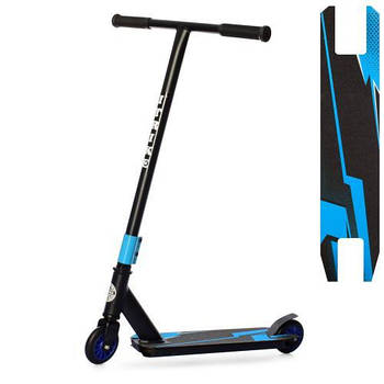 Дитячий двоколісний самокат SR 2-064-2-BBL, чорно-синього кольору