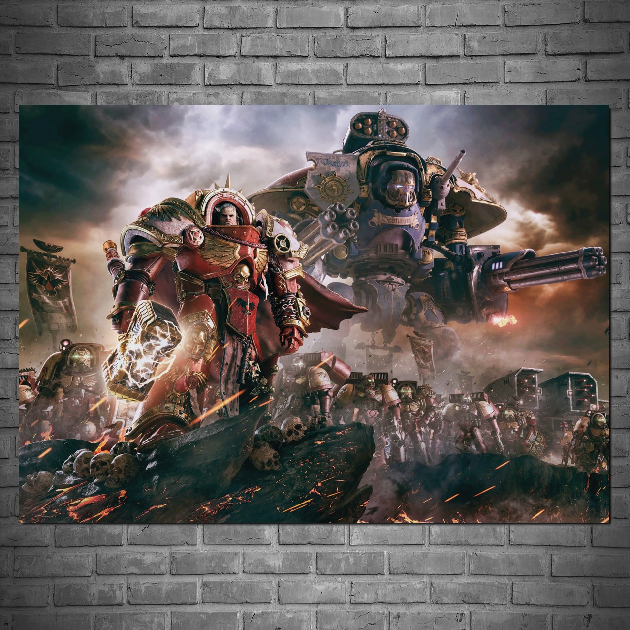 Купить Плакат "Вархаммер 40000, Warhammer 40000, Dawn of War 3", 43× ...