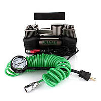 Авто компресор URAGAN 90170 на клемах 12v\2цилин.\30А\85л.\360Вт\5,7 м. шланг