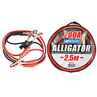 Пускові дроти для авто 200А 2,5м Alligator (BC622) сумка