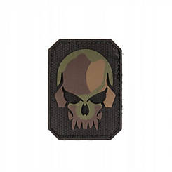 Нашивка 3D "Череп" PATCH 3D SKULL PVC M.KLETT SM