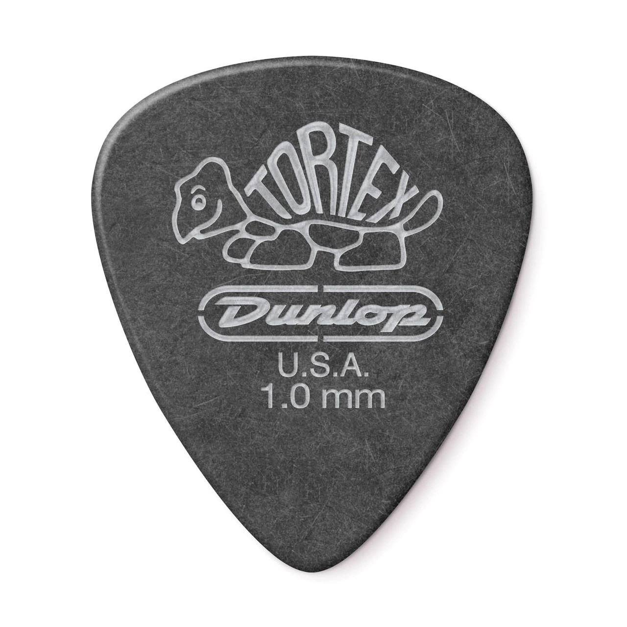 Набір медіаторів DUNLOP TORTEX PITCH BLACK STANDARD PICK 1.0MM, фото 1