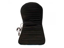 Накидка авто сидіння з підігрівом чорна з перемикачем  12V 35/45W 95*45см  Elegant (100 569)