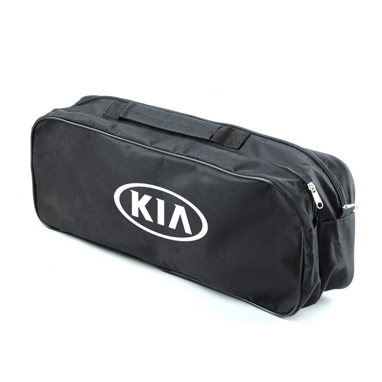 Авто сумка техдопомоги KIA чорна (52,6x18,6x13,2) 2 відділи Beltex (липучки для фіксації)
