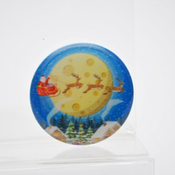 Універсальний тримач для телефону PopSocket (попсокет) Christmas Moon