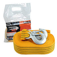 Трос буксирувальний  3 т 6,0м гаки/оранж./кулек ELEGANT 101 816 NEW