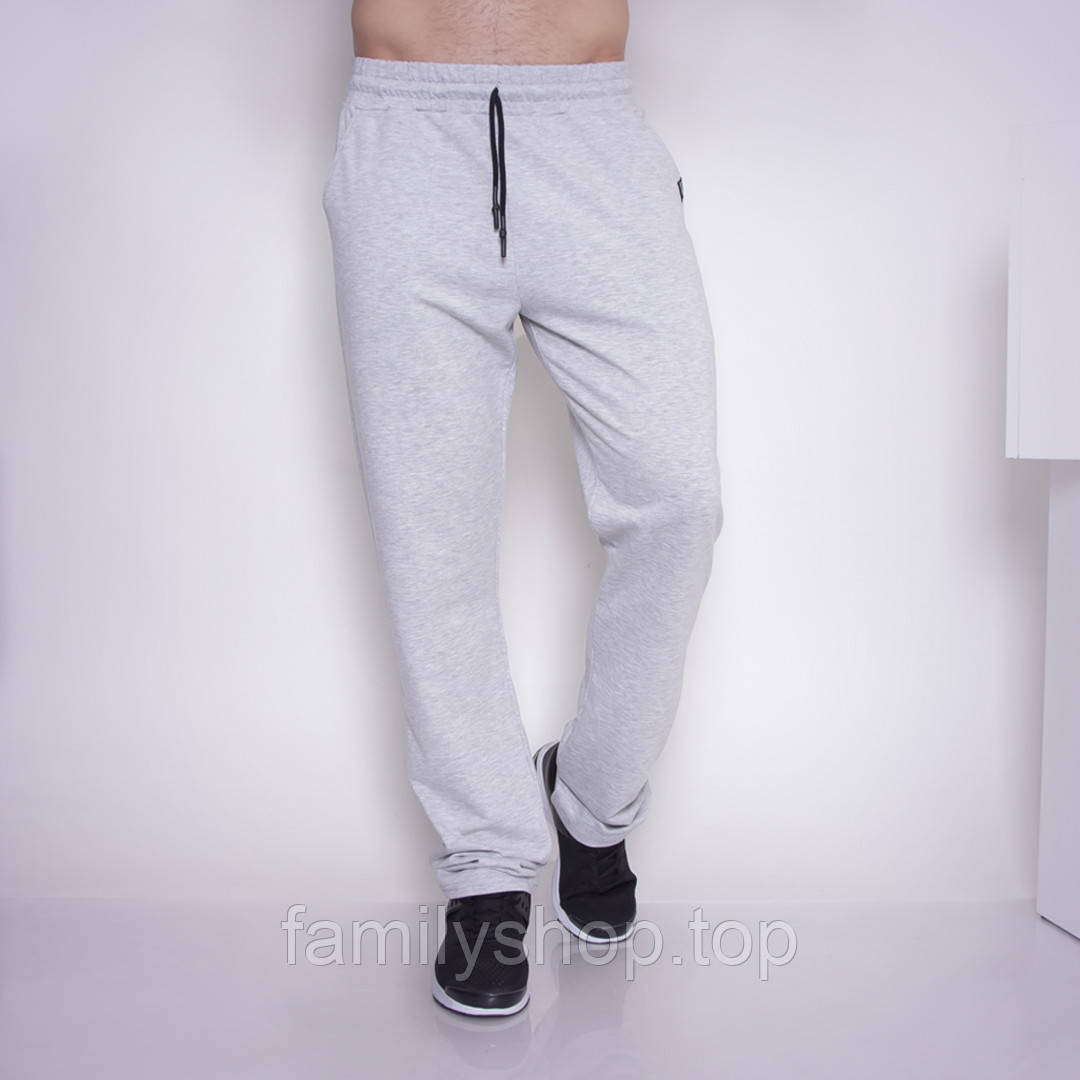 Чоловічі спортивні штани прямі без манжетів, розмірів M, L, XL, XXL у розквітах