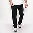 Чоловічі спортивні штани великих розмірів 3XL, 4XL, 5XL, 6XL прямі чорні трикотажні, фото 2