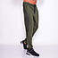 Чоловічі спортивні штани на манжетах, розмір S-XXXL, кольори сірий, хакі, чорний, фото 5