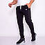 Чоловічі спортивні штани на манжетах, розмір S-XXXL, кольори сірий, хакі, чорний, фото 7