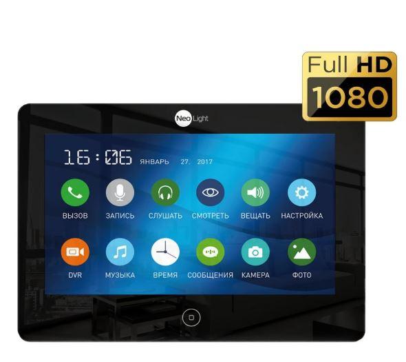 Домофон NeoLight Alpha HD Black | Домофон с сенсорным экраном черный ...