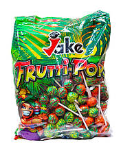 Леденці на паличці JAKE Frutti-Pops Фруктові, 1400 г