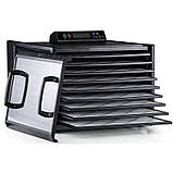 Дегідратор Excalibur 4948CDFB — професійна сушарка для фруктів, овочів, м'яса та пастили на 9 лотків, фото 2