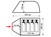 Намет чотирьохмісний Totem Summer 4 Plus TTT-032 / намет туристичний 4-місний, фото 2