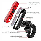 Ліхтар для велосипеда задній N&O 8821-5COB, фото 2