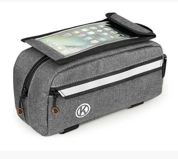 Велосипедна Сумка під смартфон на раму "K" BAO-015, 6.4", фото 1