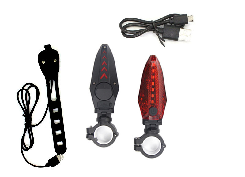 Ліхтар велосипедний Feel Free з сигналом (DEN-038), фото 1