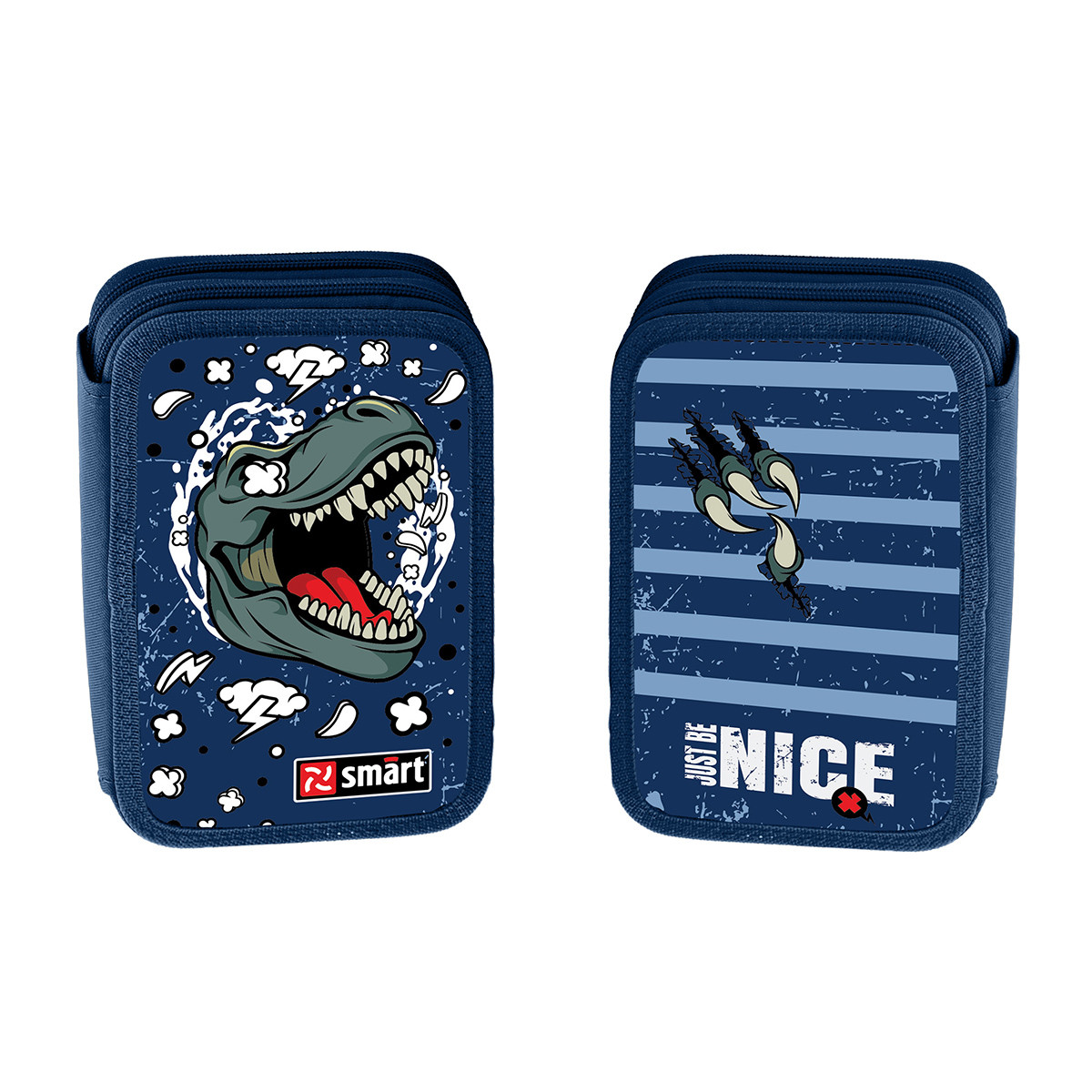 Пенал-книжка твердий Smart подвійний HP-01 Dino (533285)