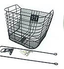 Кошик Verona велосипедний Verona 28 спереду дріт чорна Арт1771, фото 5