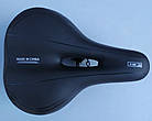 Велосипедна Сідло Lietu ZD-014 Комфорт, з вентиляційним отвором, фото 2