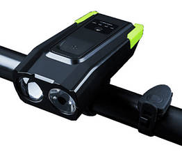 Ліхтар велосипедний Feel Free з сигналом (DEN-056)