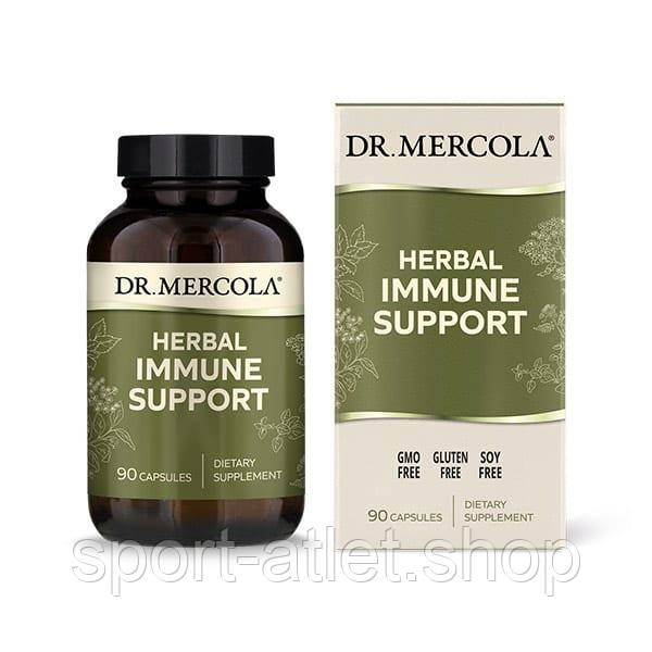 Натуральна добавка Dr. Mercola Herbal Immune Support, 90 капсул