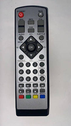 Пульт для тюнера Nomi T201 Black (DVB-T2), фото 1