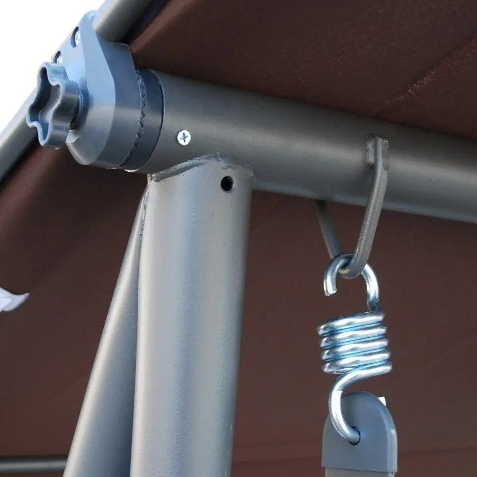 Садовые Качели с Козырьком Ramiz 4-местные Раскладные + 2 Подушки А9315 ...