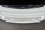 Захисна накладка на задній бампер для BMW X5M F15 2013 - 2018 /нерж.сталь/, фото 4